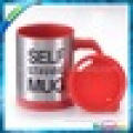 Hot selling self stirring coffee mug with custom logo